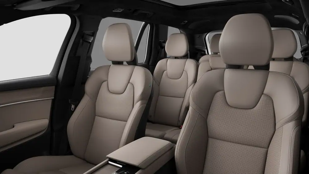 Nouveau Volvo XC90 SUV Ultimate Hybride rechargeable 4 roues motrices Platinum Grey 5