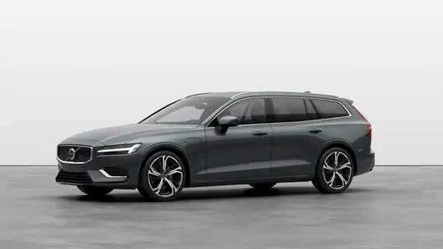 Nouveau volvo V60 Break Ultra Hybride rechargeable 4 roues motrices Forest Lake