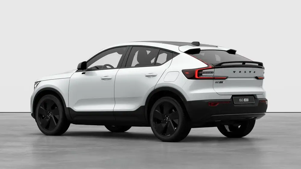 Nouveau volvo EC40 Crossover (SUV Coupé) Plus Électrique 2 roues motrices (Propulsion) Crystal White Pearl 2