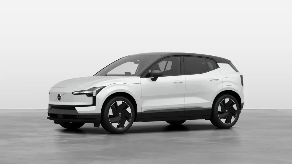 Nouveau Volvo EX30 SUV Plus Électrique 2 roues motrices (Propulsion) Crystal White Pearl 1