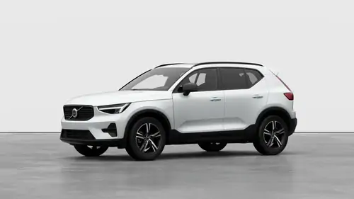 Nouveau Volvo XC40 SUV Plus Lounge Edition Micro-hybride 2 roues motrices (Traction) Crystal White Pearl