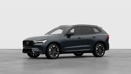 Nouveau Volvo XC60 SUV Plus Hybride rechargeable 4 roues motrices Denim Blue