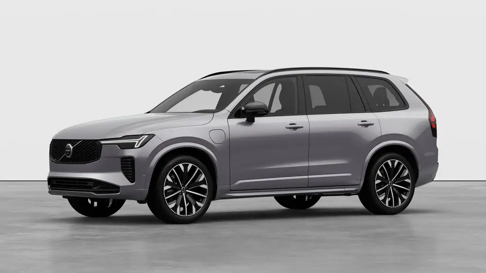 Nouveau volvo XC90 SUV Ultra Hybride rechargeable 4 roues motrices Aurora Silver 1