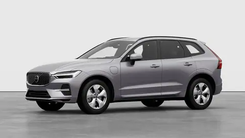Nouveau Volvo XC60 SUV Start Hybride rechargeable 4 roues motrices Aurora Silver