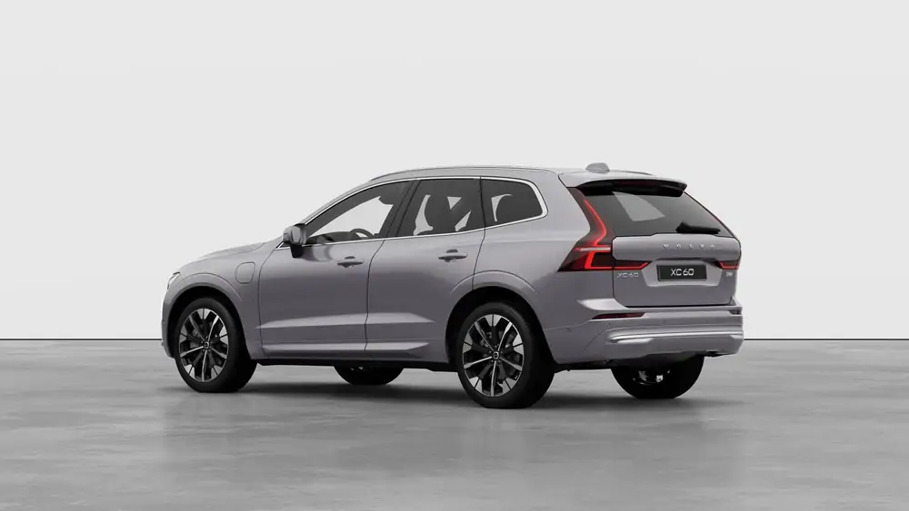 Nouveau Volvo XC60 SUV Ultimate Hybride rechargeable 4 roues motrices Aurora Silver 2