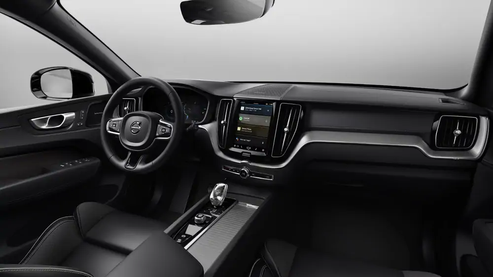 Nouveau Volvo XC60 SUV Ultimate Hybride rechargeable 4 roues motrices Onyx Black 4