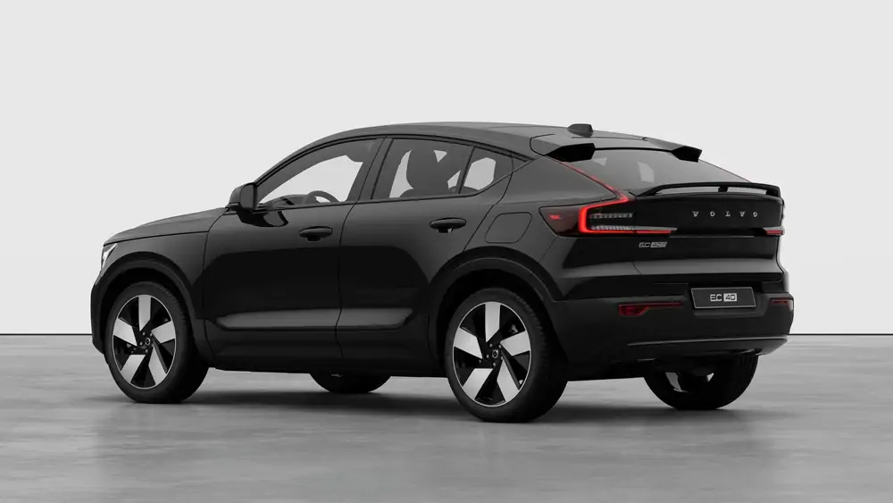 Nouveau Volvo EC40 Crossover (SUV Coupé) Ultra Électrique 2 roues motrices (Propulsion) Onyx Black 2