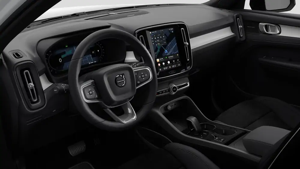 Nouveau volvo XC40 SUV Plus Micro-hybride 2 roues motrices (Traction) Crystal White Pearl 4