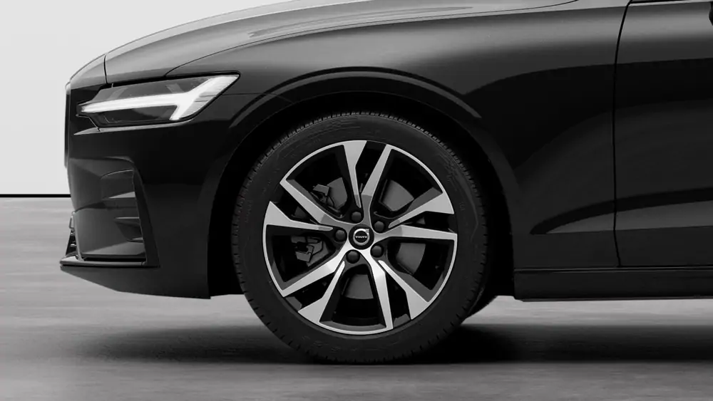 Nouveau Volvo V60 Break Plus Micro-hybride 2 roues motrices (Traction) Onyx Black 3