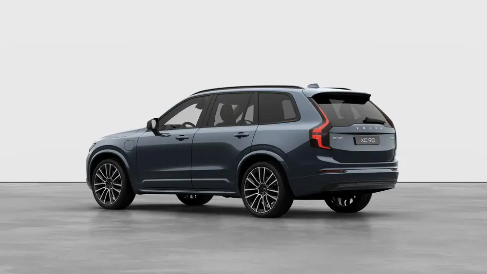 Nouveau Volvo XC90 SUV Ultimate Hybride rechargeable 4 roues motrices Denim Blue 2