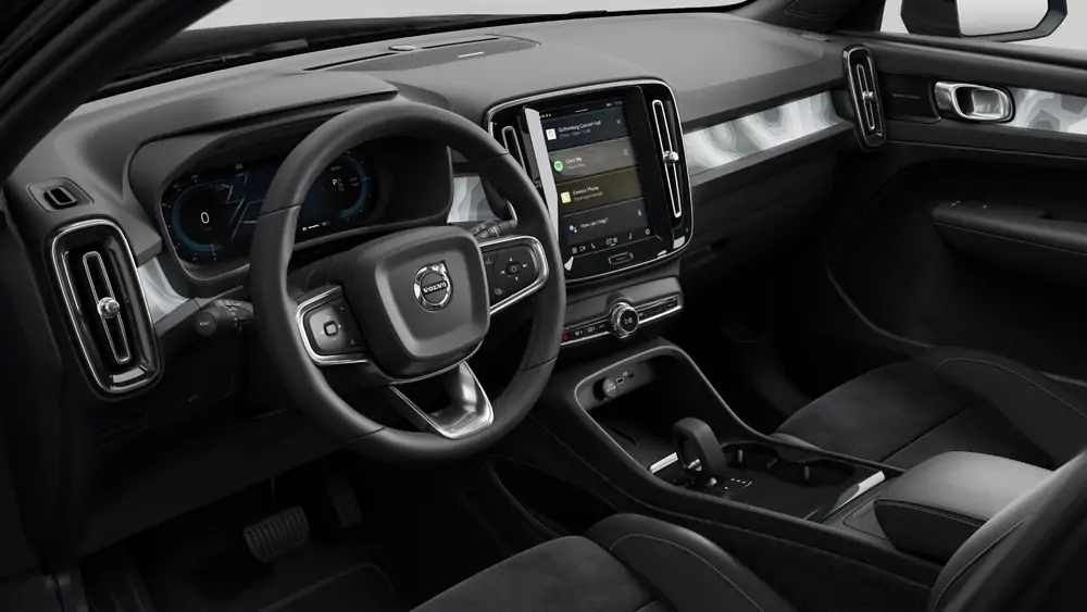 Nouveau Volvo EC40 Crossover (SUV Coupé) Plus Électrique 2 roues motrices (Propulsion) Onyx Black 4