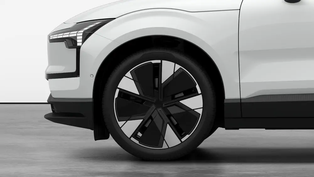 Nouveau Volvo EX30 SUV Ultra Électrique 2 roues motrices (Propulsion) Crystal White Pearl 3