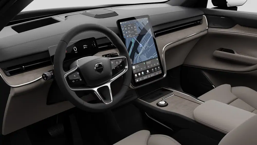 Nouveau Volvo EX90 SUV Ultra Électrique 4 roues motrices Onyx Black 4