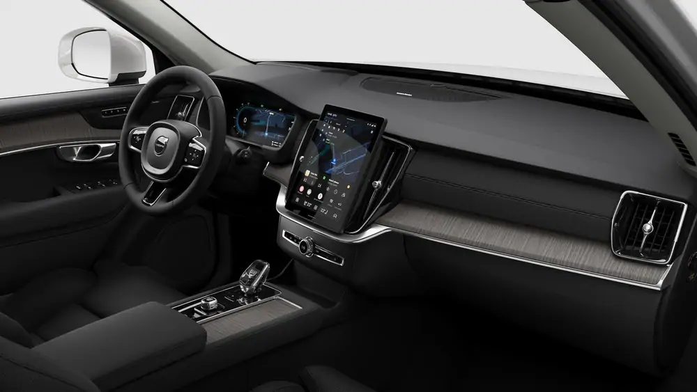 Nouveau Volvo XC90 SUV Ultimate Hybride rechargeable 4 roues motrices Silver Dawn 4