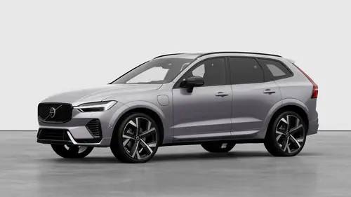 Nouveau volvo XC60 SUV Ultra Hybride rechargeable 4 roues motrices Aurora Silver