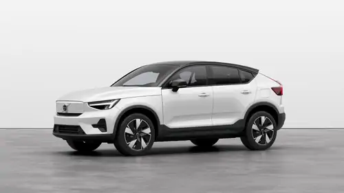 Nouveau Volvo EC40 Crossover (SUV Coupé) Ultra Électrique 2 roues motrices (Propulsion) Crystal White Pearl
