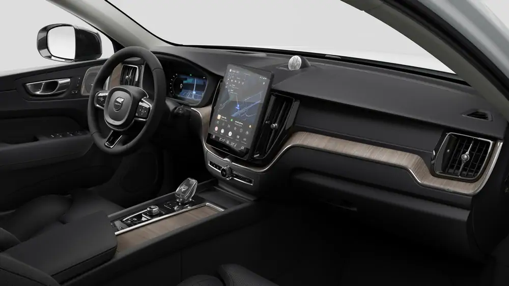 Nouveau Volvo XC60 SUV Ultimate Hybride rechargeable 4 roues motrices Crystal White Pearl 4