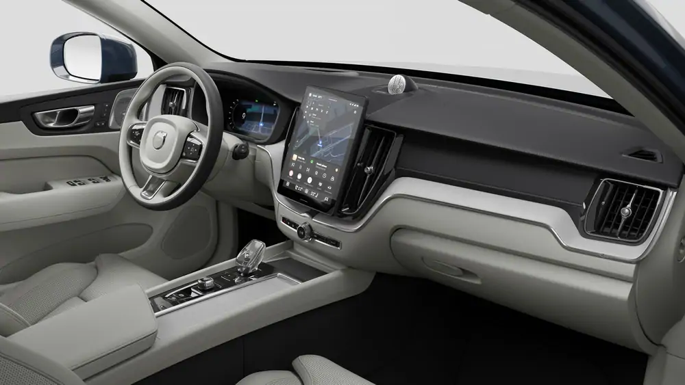 Nouveau Volvo XC60 SUV Ultimate Hybride rechargeable 4 roues motrices Denim Blue 4