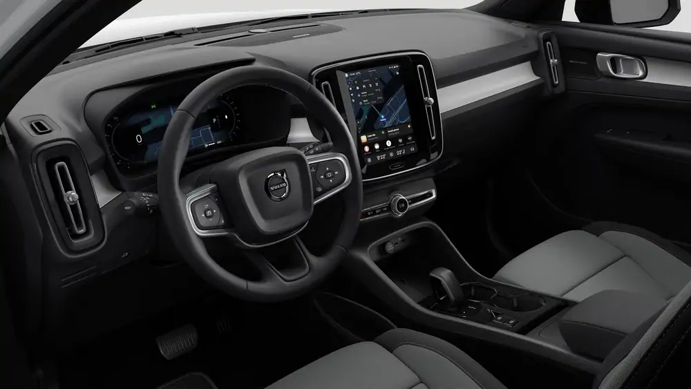 Nouveau volvo XC40 SUV Plus Micro-hybride 2 roues motrices (Traction) Crystal White Pearl 4