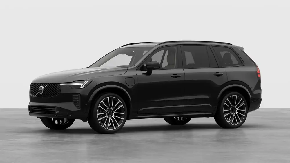 Nouveau Volvo XC90 SUV Ultimate Hybride rechargeable 4 roues motrices Onyx Black 1