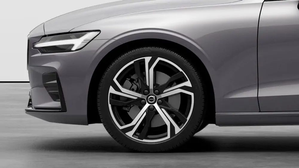 Nouveau Volvo V60 Break Plus Micro-hybride 2 roues motrices (Traction) Aurora Silver 3