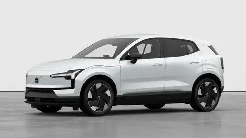 Nouveau Volvo EX30 SUV Plus Électrique 2 roues motrices (Propulsion) Crystal White Pearl