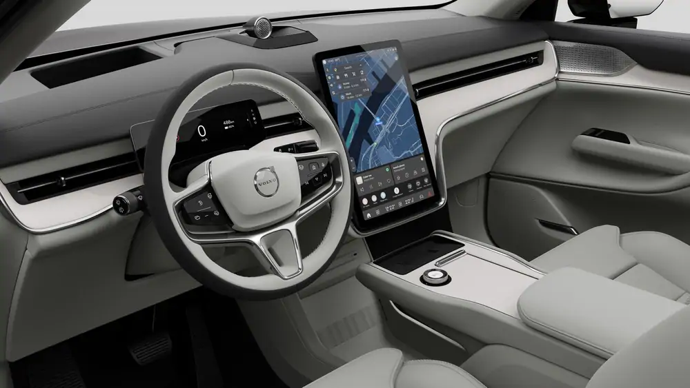 Nouveau Volvo EX90 SUV Ultra Électrique 4 roues motrices Platinum Grey 4