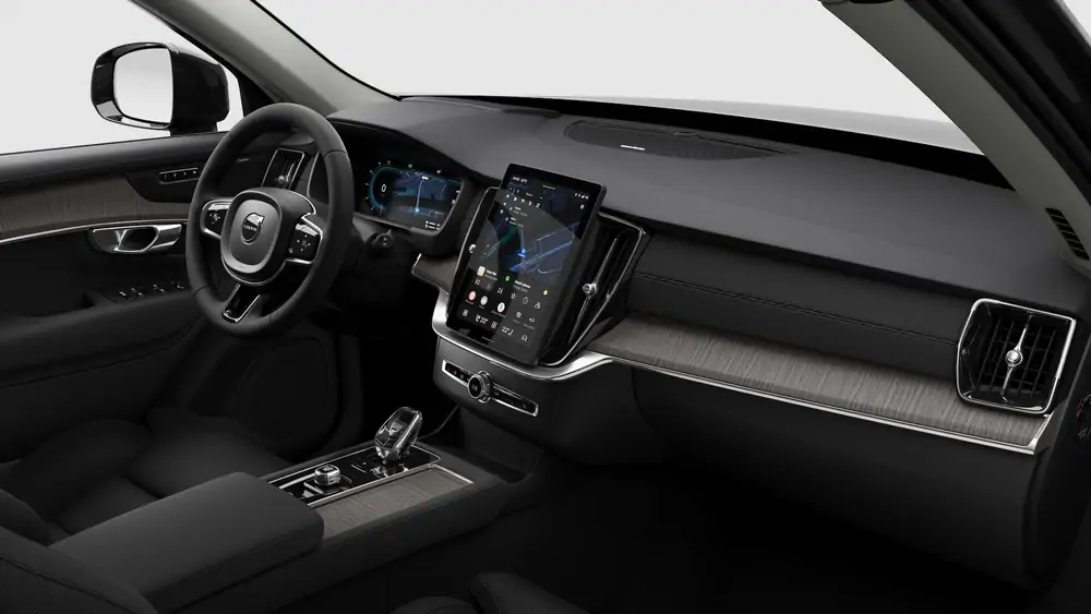 Nouveau Volvo XC90 SUV Ultimate Hybride rechargeable 4 roues motrices Onyx Black 4
