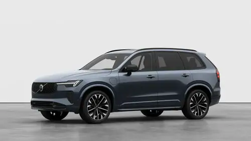 Nouveau Volvo XC90 SUV Ultimate Hybride rechargeable 4 roues motrices Denim Blue