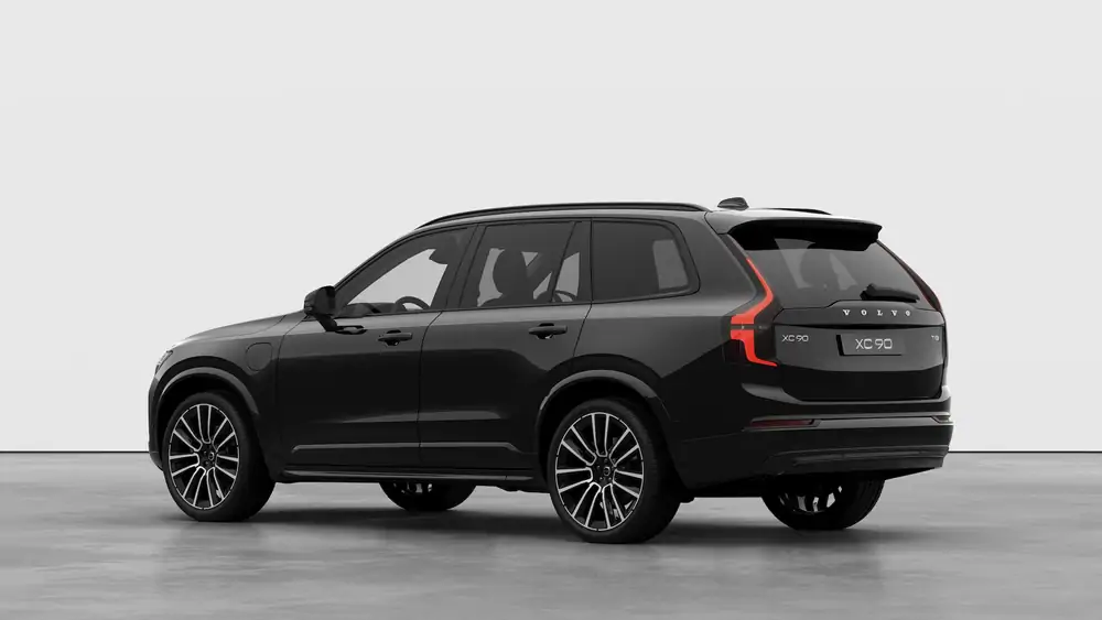 Nouveau Volvo XC90 SUV Ultimate Hybride rechargeable 4 roues motrices Onyx Black 2