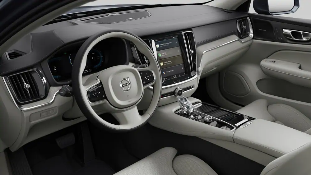 Nouveau Volvo V60 Break Ultimate Hybride rechargeable 4 roues motrices Denim Blue 4