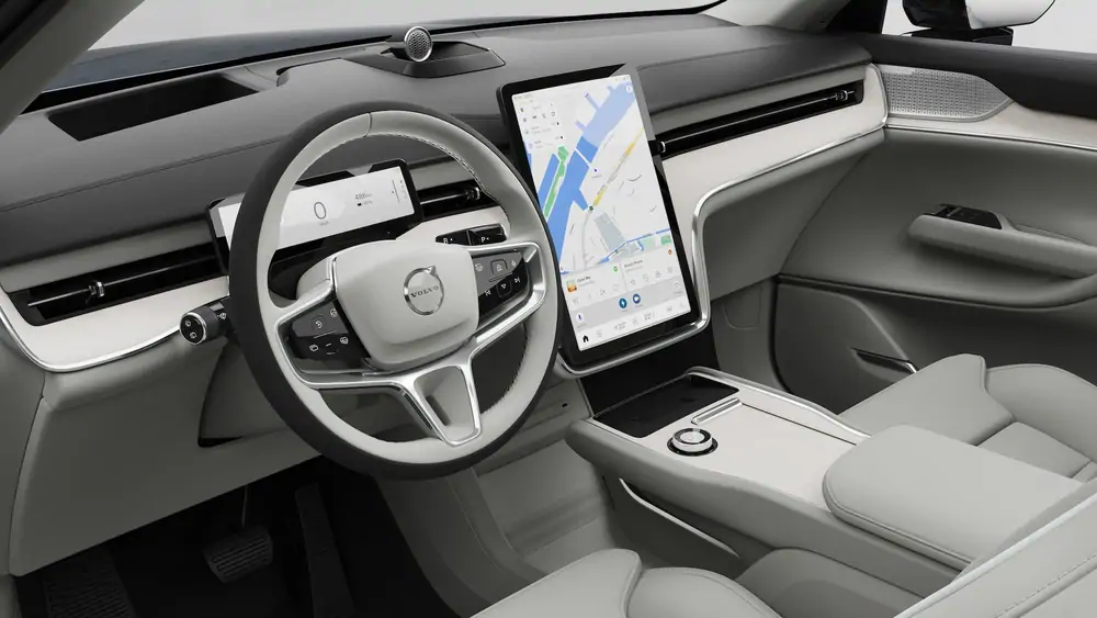 Nouveau Volvo EX90 SUV Ultra Électrique Denim Blue 4