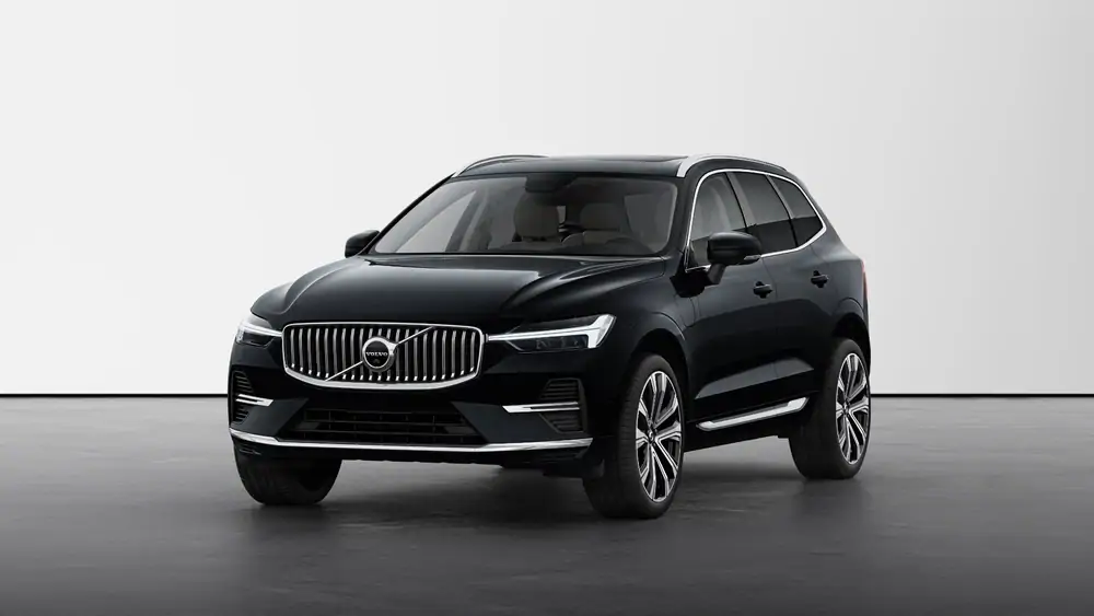Nouveau Volvo XC60 SUV Ultimate Hybride rechargeable 4 roues motrices Onyx Black 1