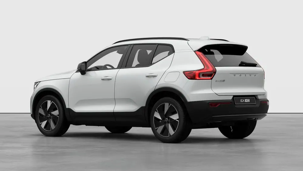 Nouveau volvo EX40 SUV Plus Électrique 2 roues motrices (Propulsion) Niet-metaalkleur Ice White 2