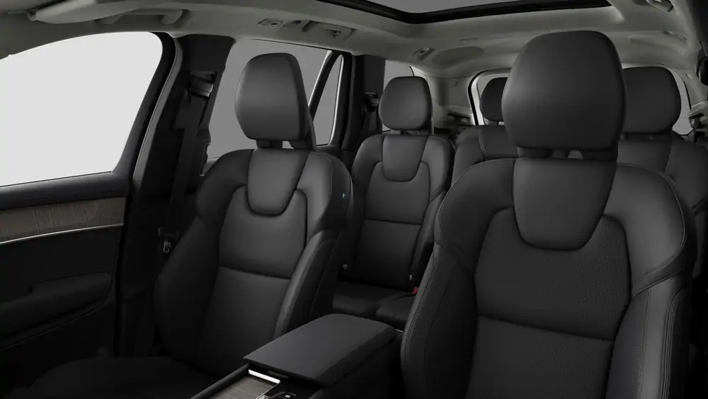 Nouveau volvo XC90 SUV Ultra Hybride rechargeable 4 roues motrices Onyx Black 5