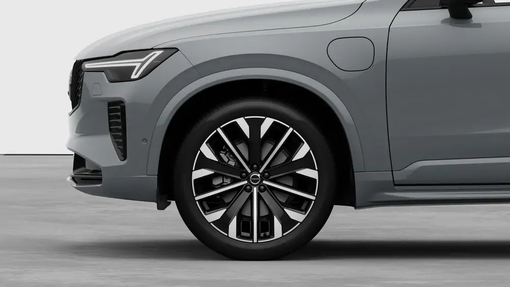 Nouveau Volvo XC90 SUV Ultimate Hybride rechargeable 4 roues motrices Vapour Grey 3