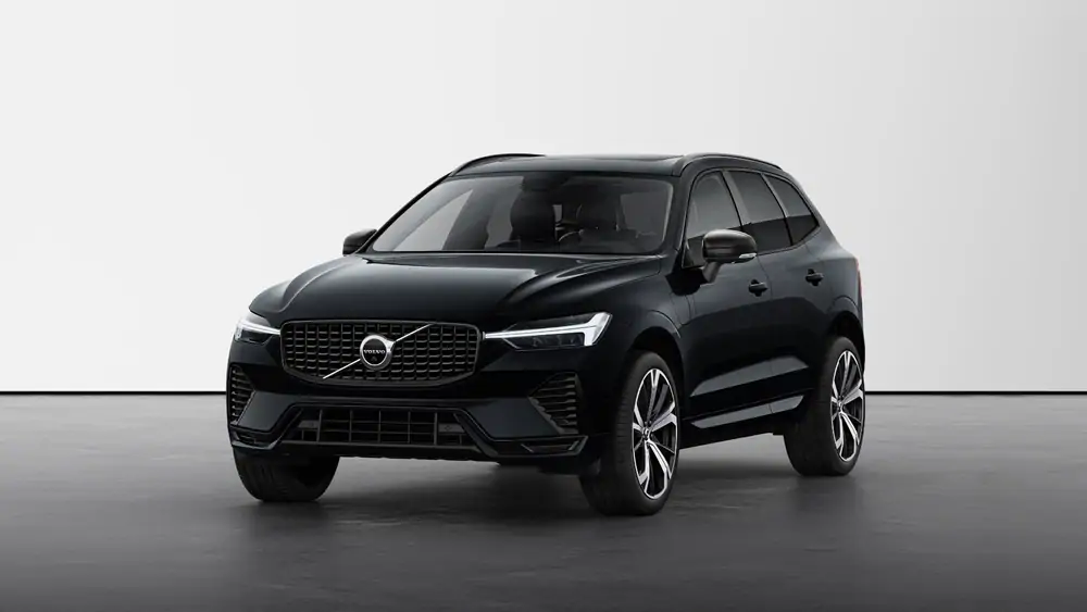 Nouveau Volvo XC60 SUV Ultimate Hybride rechargeable 4 roues motrices Onyx Black 1