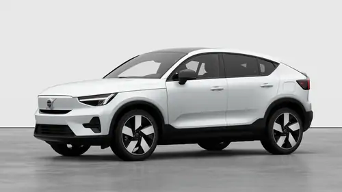 Nouveau volvo EC40 Crossover (SUV Coupé) Plus Électrique 2 roues motrices (Propulsion) Crystal White Pearl