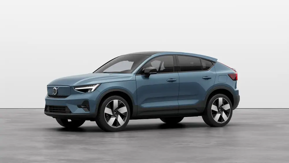 Nouveau Volvo C40 Crossover (SUV Coupé) Ultra Électrique 2 roues motrices (Propulsion) Fjord Blue 1