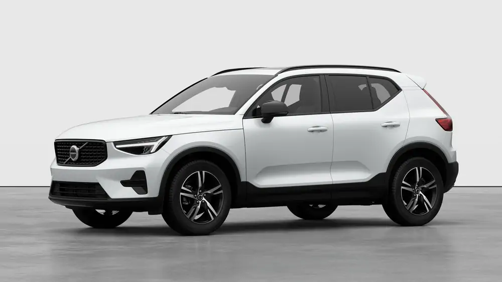 Nouveau Volvo XC40 SUV Plus Micro-hybride 2 roues motrices (Traction) Crystal White Pearl 1