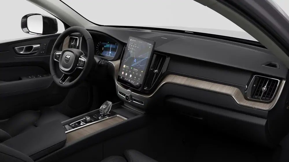 Nouveau Volvo XC60 SUV Ultimate Hybride rechargeable 4 roues motrices Aurora Silver 4