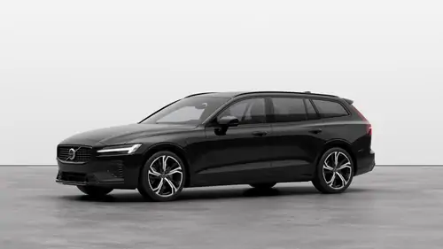 Nouveau Volvo V60 Break Plus Hybride rechargeable 4 roues motrices Onyx Black