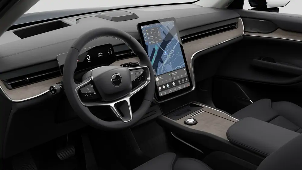 Nouveau Volvo EX90 SUV Ultra Électrique 4 roues motrices Denim Blue 4