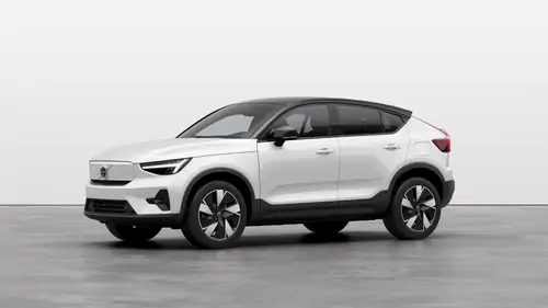 Nouveau Volvo EC40 Crossover (SUV Coupé) Ultra Électrique 2 roues motrices (Propulsion) Crystal White Pearl