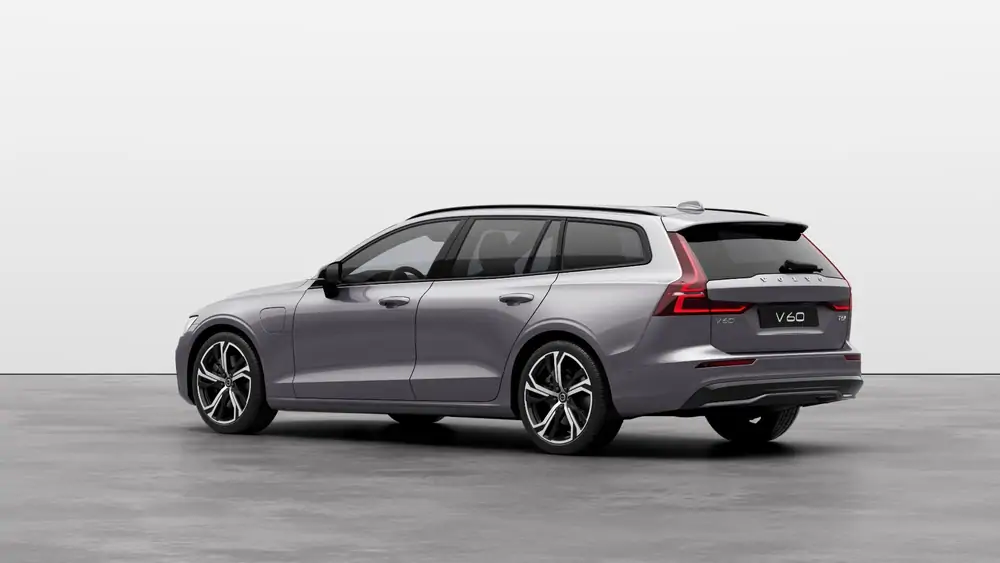Nouveau Volvo V60 Break Plus Hybride rechargeable 4 roues motrices Aurora Silver 2