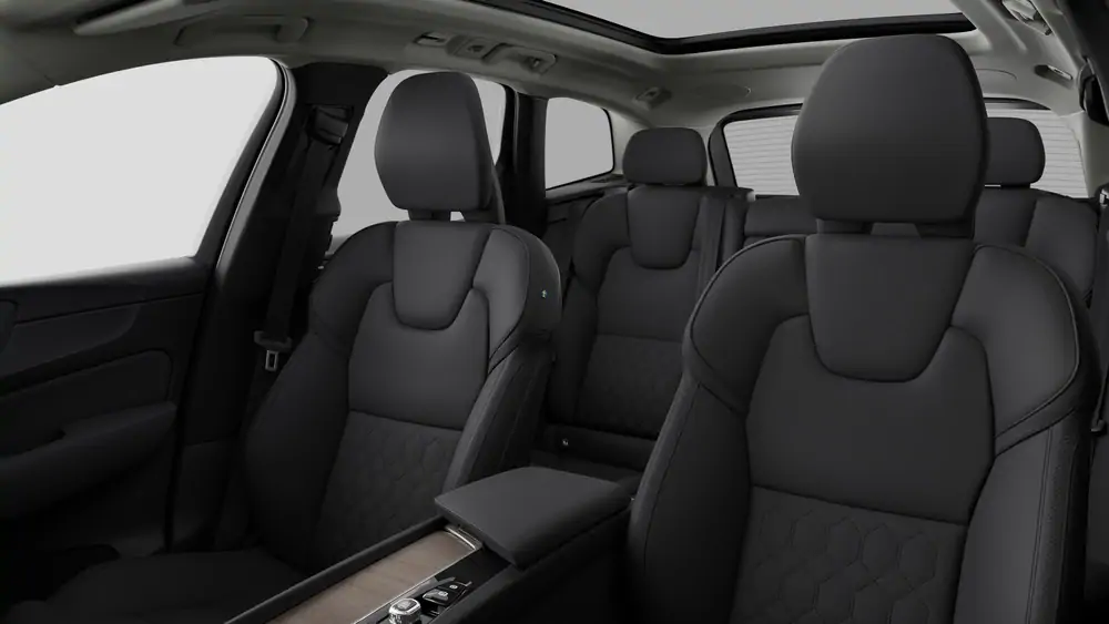 Nouveau Volvo XC60 SUV Ultimate Hybride rechargeable 4 roues motrices Aurora Silver 5