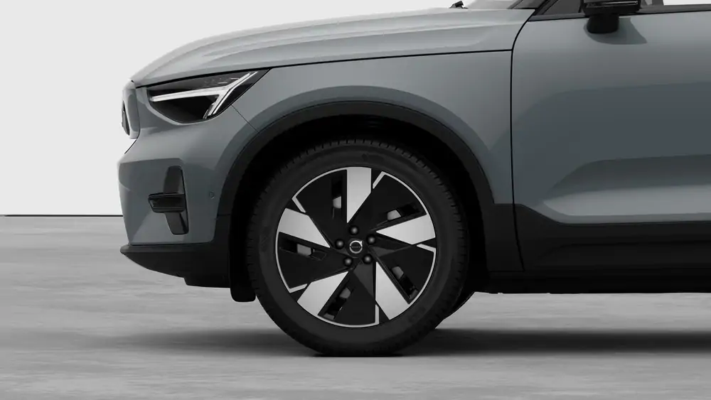 Nouveau Volvo EC40 Crossover (SUV Coupé) Ultra Électrique 2 roues motrices (Propulsion) Vapour Grey 3
