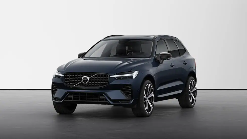 Nouveau Volvo XC60 SUV Ultimate Hybride rechargeable 4 roues motrices Denim Blue 1