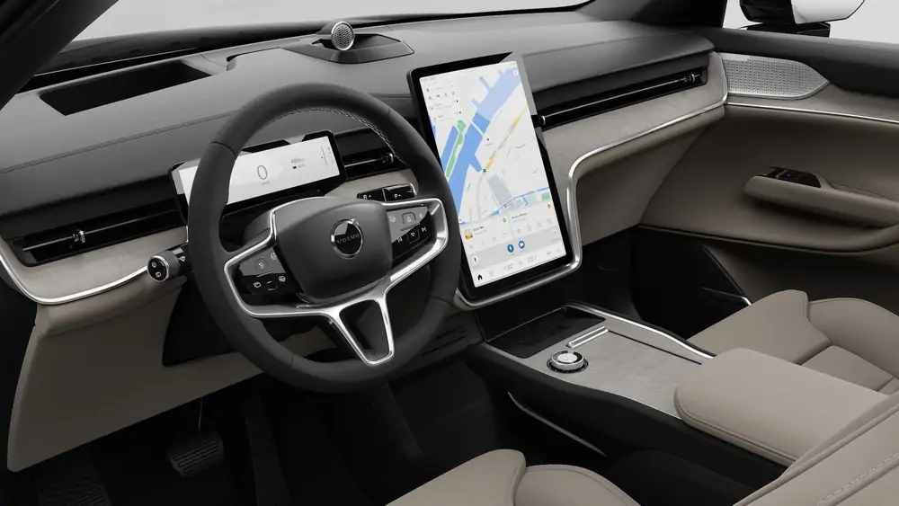 Nouveau Volvo EX90 SUV Ultra Électrique Onyx Black 4
