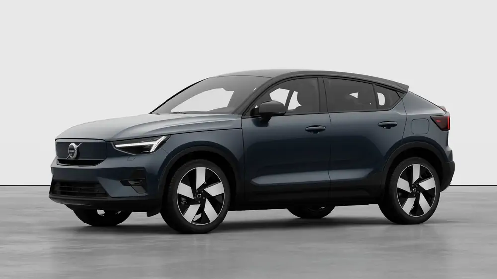 Nouveau volvo EC40 Crossover (SUV Coupé) Ultra Électrique 2 roues motrices (Propulsion) Denim Blue 1